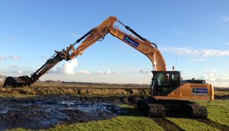 CASE CX250C voor Kuipers Infra