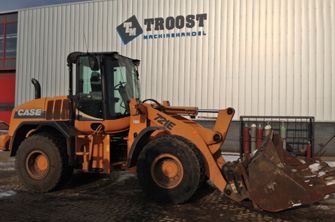 CASE 721E voor Loonbedrijf 