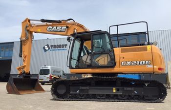 Case CX210C voor Van Steijn