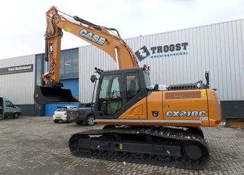   Case CX210C voor Gebr. Varekamp