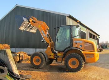 Melkveehouderij Swinkels beleeft primeur met Case 321F