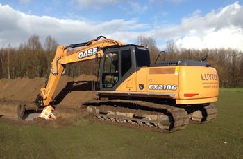 Ton Luyten kiest voor Case CX210C rupskraan