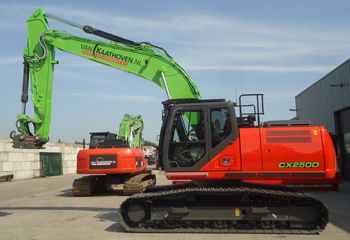 Eerste D-serie graafmachine voor Van Kaathoven
