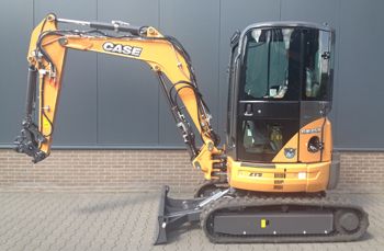 Case CX35B minigraver voor Moonen Machine Verhuur
